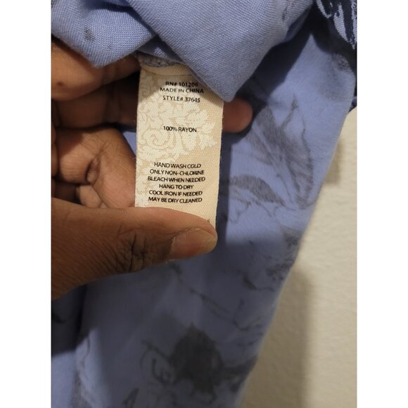 Soft Surroundings Spring Fever Maxi Skirt Purple Wmn Sz PM Butterflies Boho - Picture 7 of 10